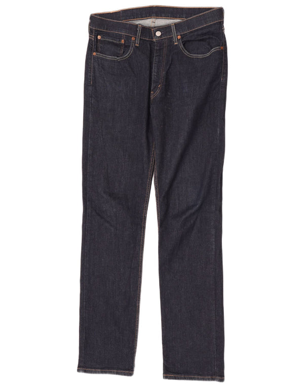 Blugi drepti pentru bărbați Levi's 514 W34 L34 bumbac bleumarin