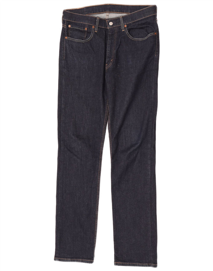 Blugi drepti pentru bărbați Levi's 514 W34 L34 bumbac bleumarin