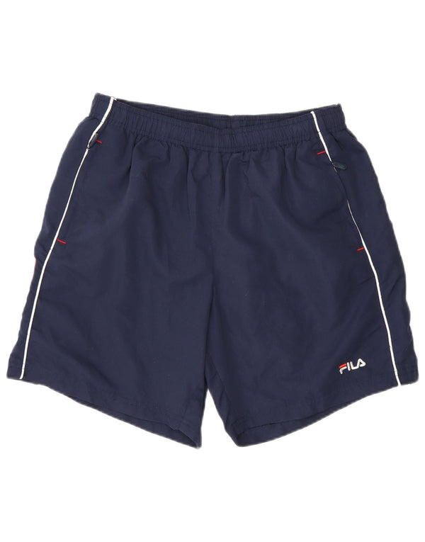 Pantaloni Pantaloni Sportivi Fila Băieți Grafic 13-14 Ani XL Bleumarin Poliester