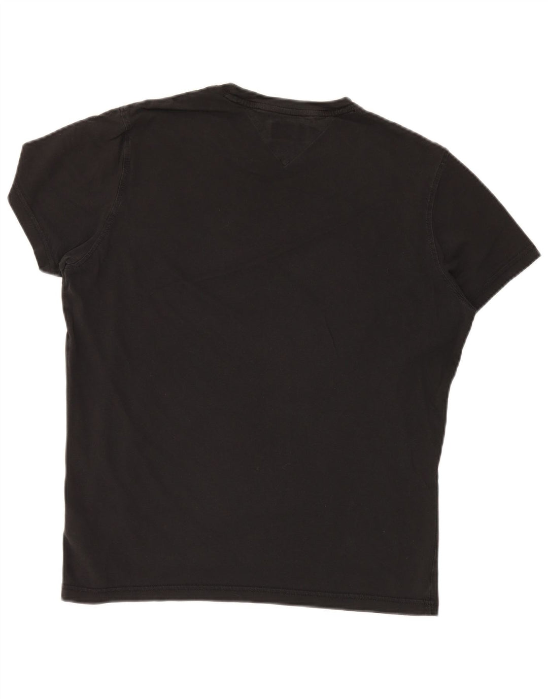 TOMMY HILFIGER Tricou Bărbați Top Medium Negru Bumbac