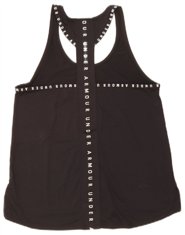 Top cu vestă grafică pentru femei Under Armour UK 6 XS poliester negru