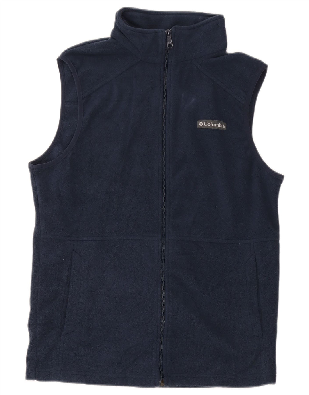 Columbia pentru bărbați fleece gilet UK 36 mic, bleumarin, poliester