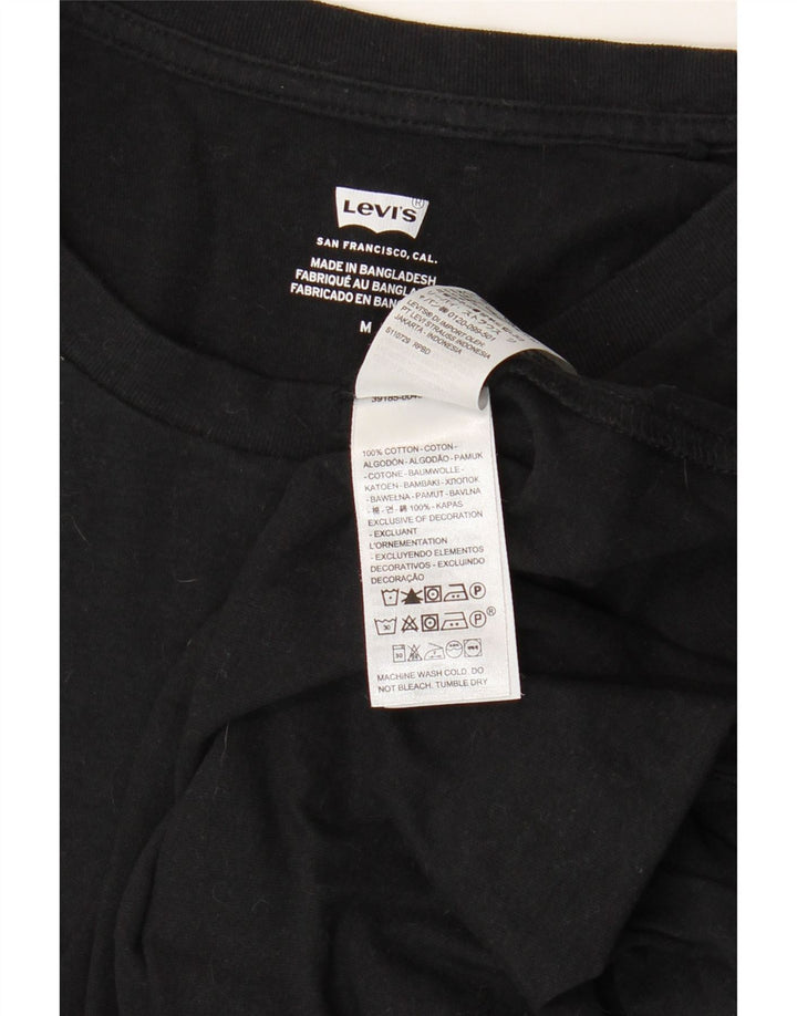 Tricou pentru femei LEVI'S Top UK 12 Medium Black Bumbac