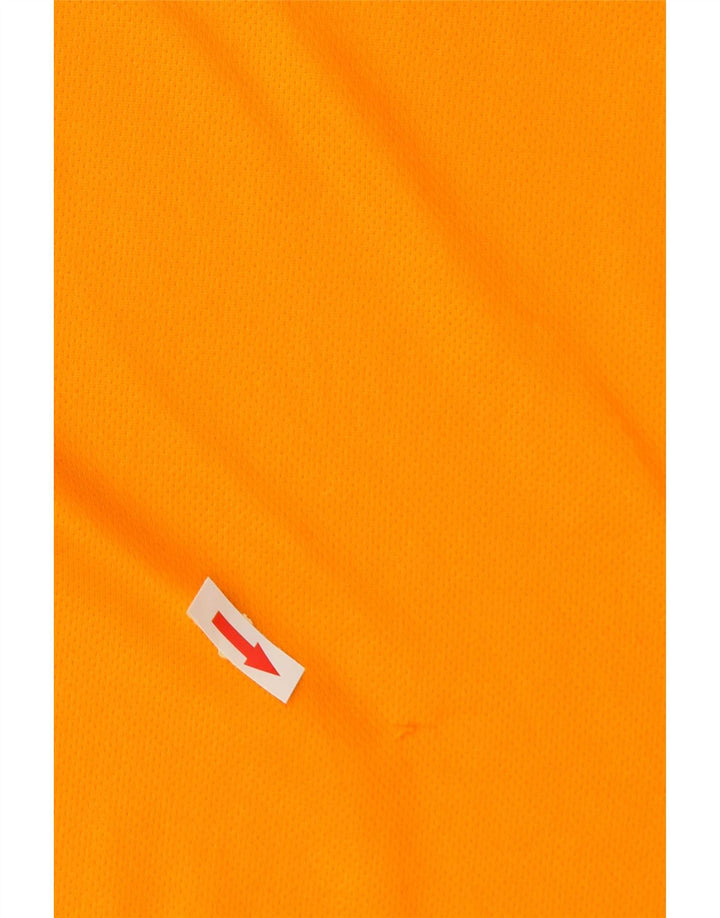 Tricou pentru bărbați Adidas Top Medium Orange Colorblock