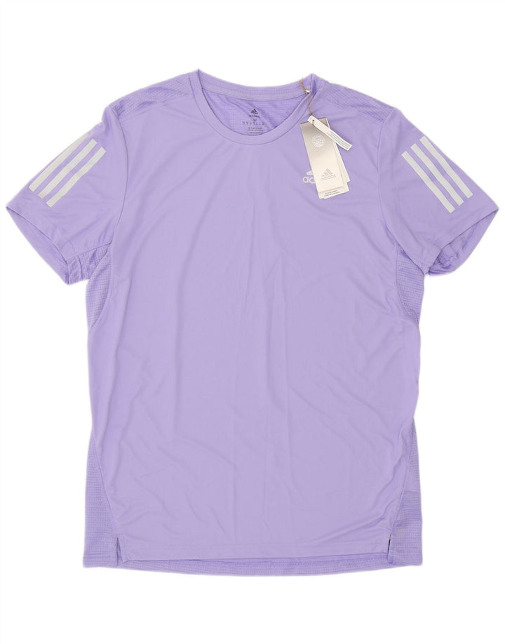 Tricou pentru bărbați Adidas Aeroready Top Medium Purple Poliester