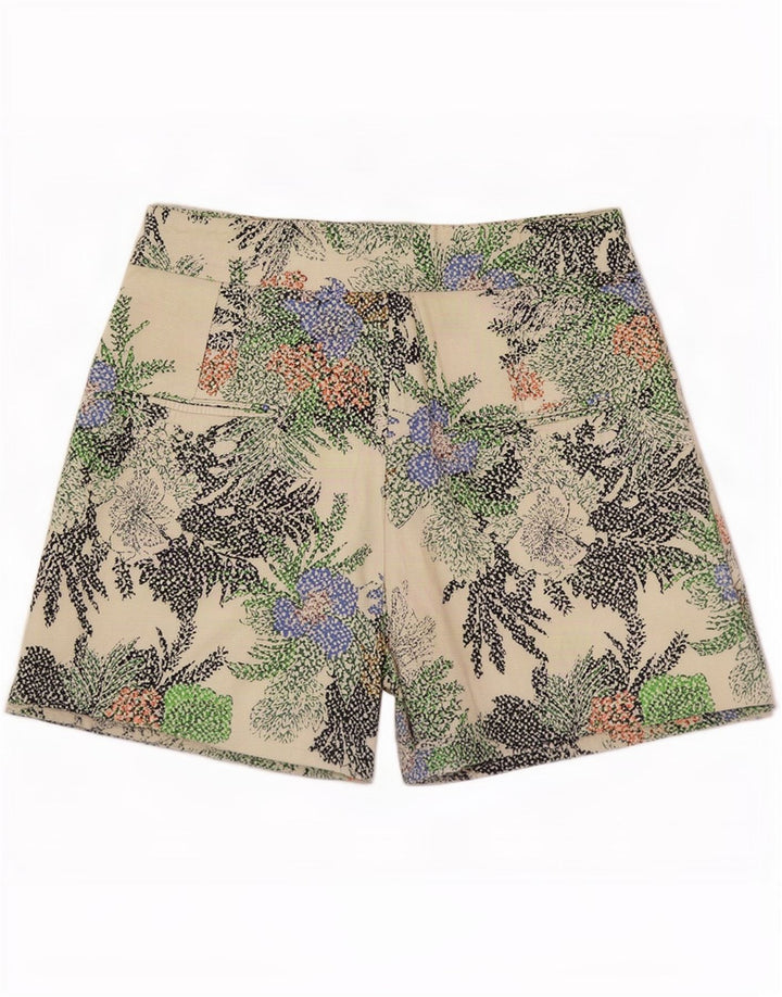 Pantaloni scurți casual pentru femei Zara Medium W28 Multicolor Floral