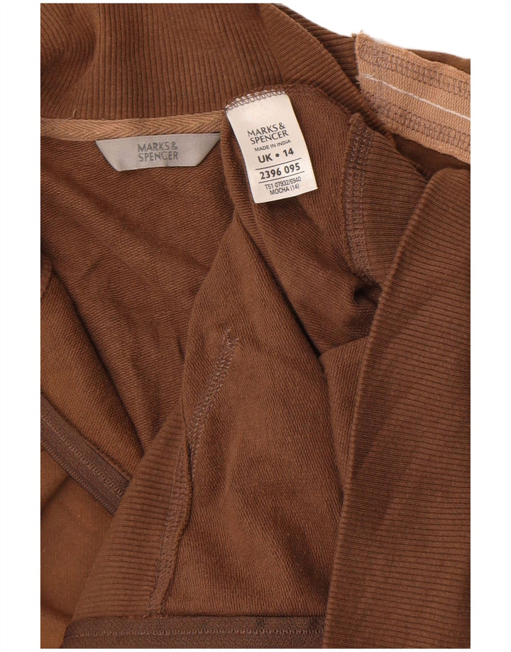 Jachetă de trening pentru femei Marks & Spencer UK 14, mare, maro, color block