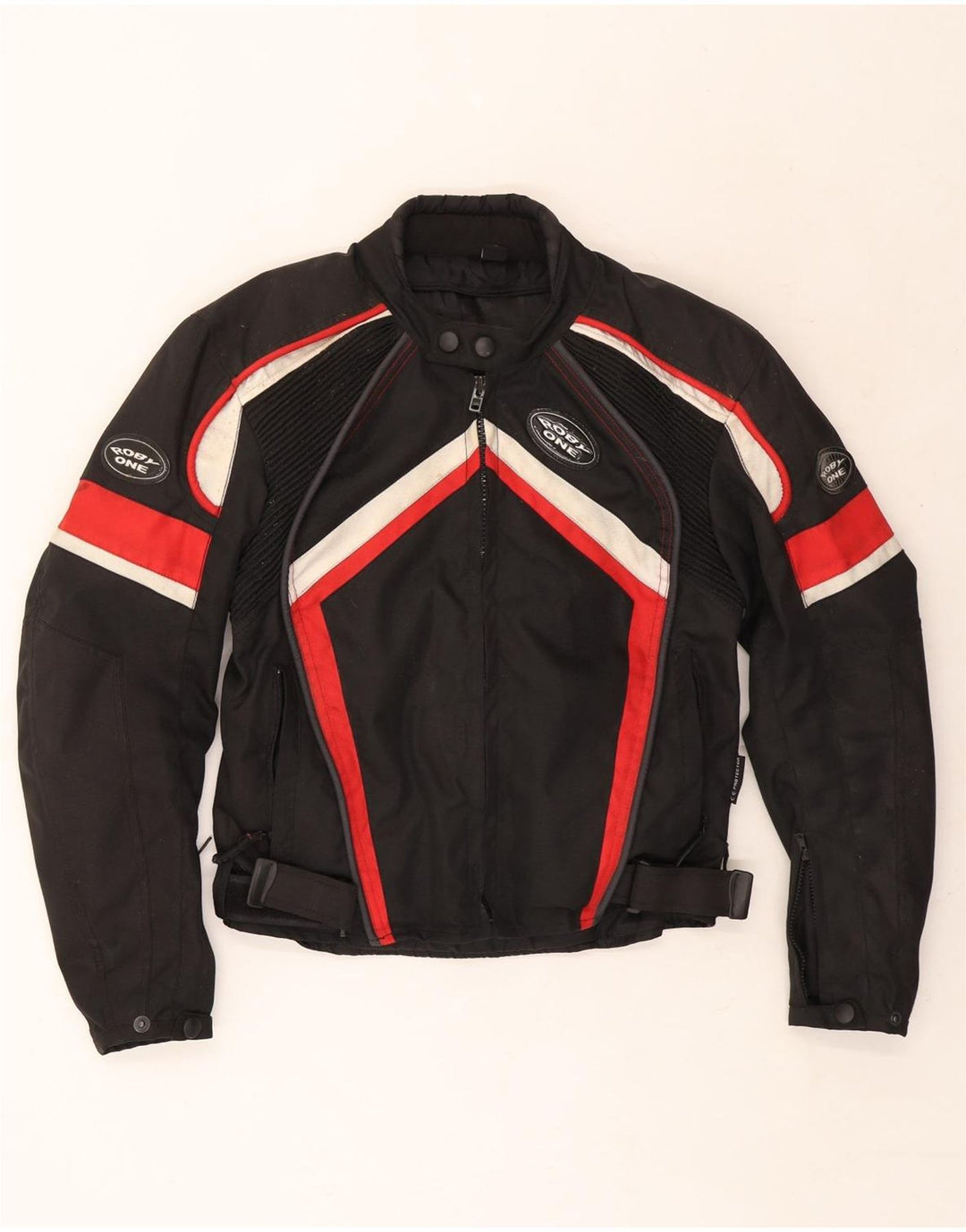 Jachetă vintage pentru bărbați, UK 36, negru, color block