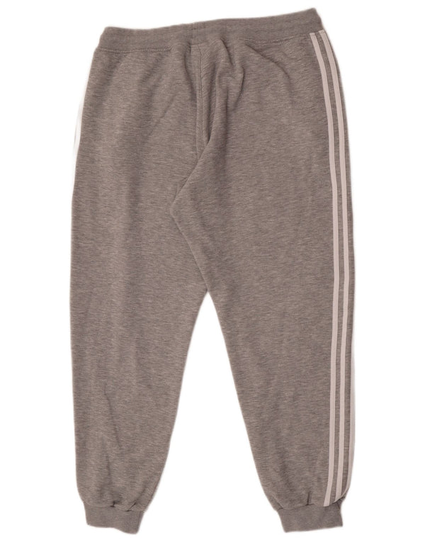 Pantaloni de trening pentru bărbați Adidas Pantaloni de jogging 2XL, bumbac cu pete gri