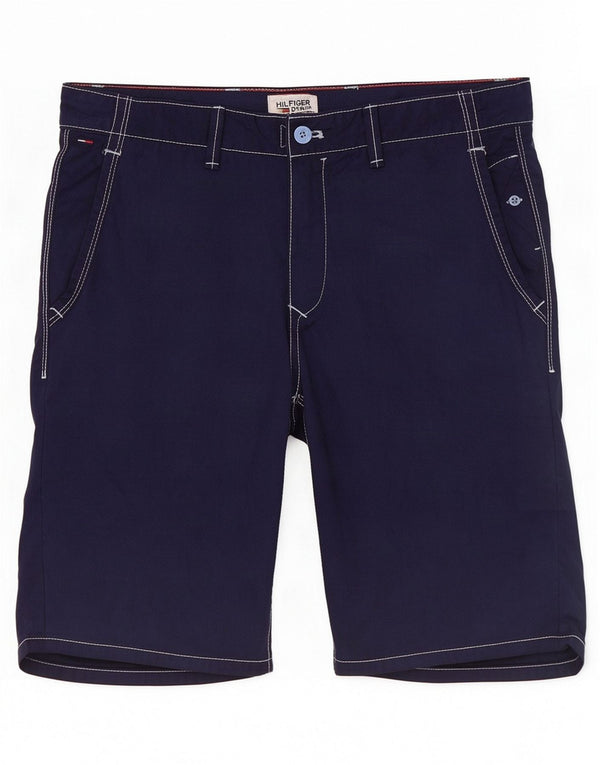 Pantaloni scurți chino Tommy Hilfiger pentru bărbați W34, mari, albastru, bumbac