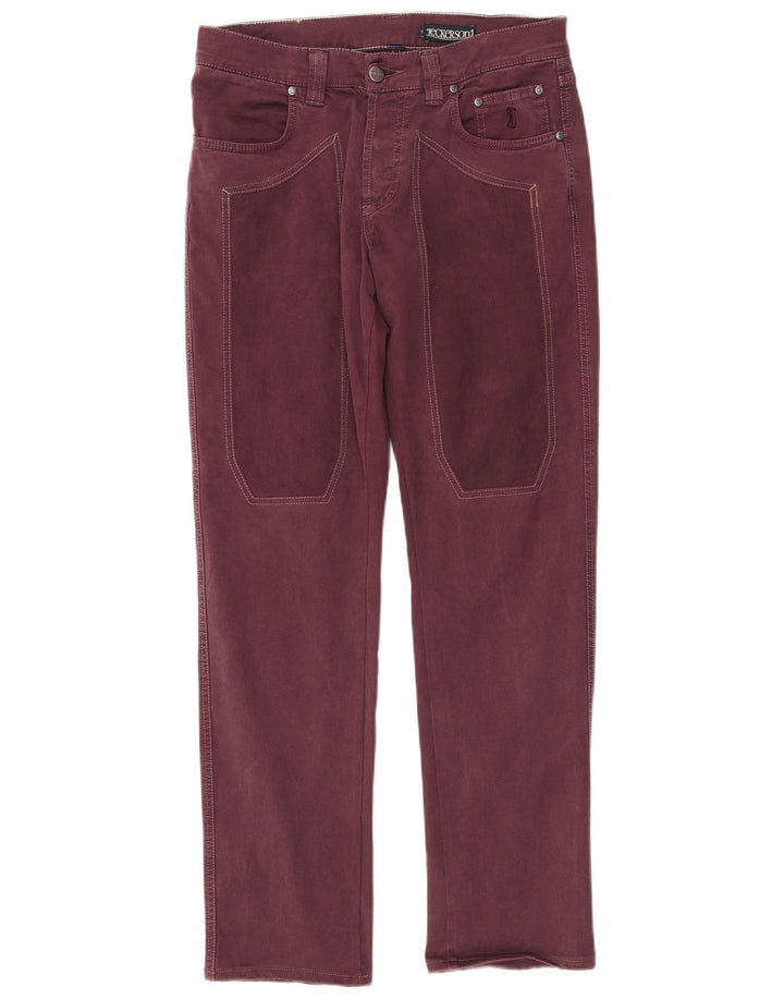 Blugi drepti pentru bărbați Jeckerson W32 L31 bumbac maro