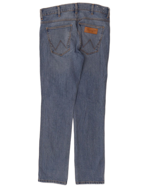 Blugi Wrangler Larston Tapered Slim W29 L32 Bumbac albastru
