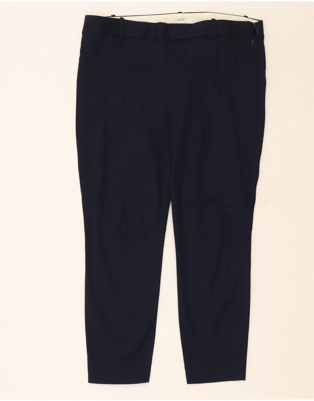 Pantaloni casual skinny pentru femei J. CREW US 14 XL W36 L28 bleumarin Bumbac