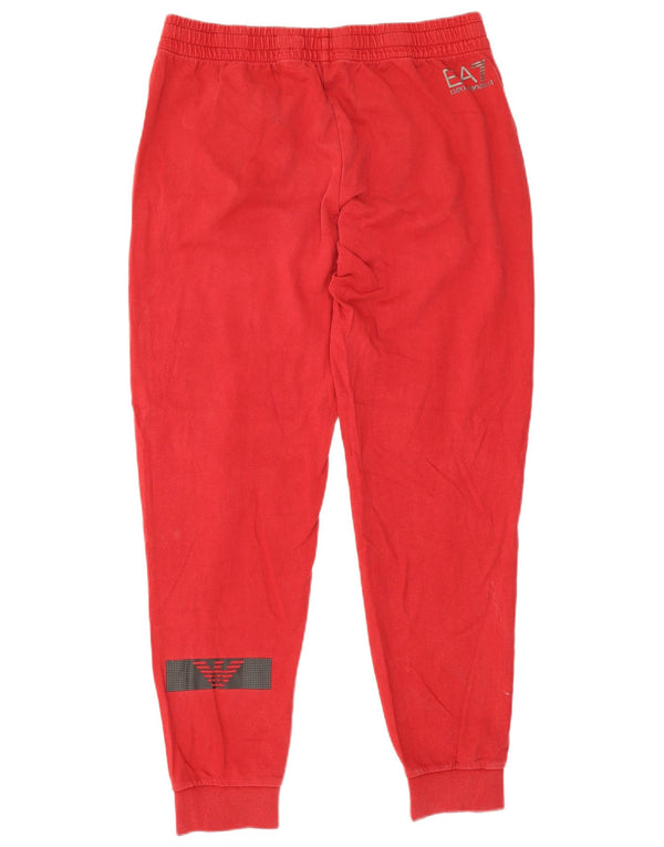 Pantaloni de trening cu grafic pentru bărbați Emporio Armani Pantaloni de jogging XL Bumbac roșu