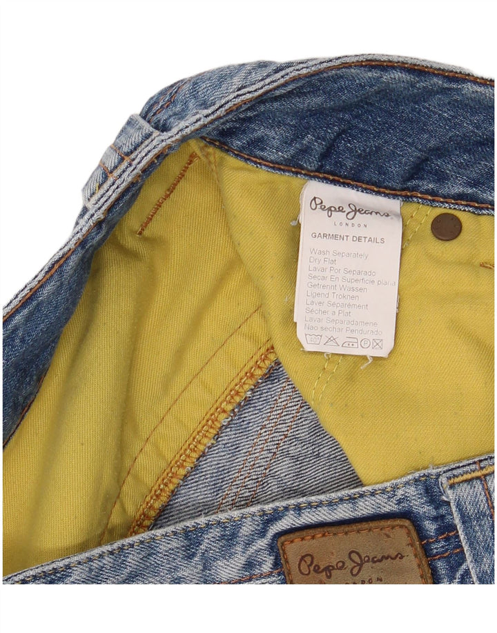 Bermudă pentru bărbați PEPE Jeans, din denim, W31, bumbac albastru mediu