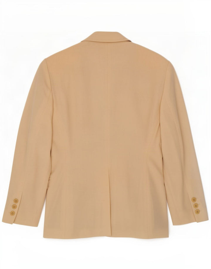 Jachetă Blazer pentru femei Escada by Margaretha Ley cu 4 nasturi EU 36 Mic Bej