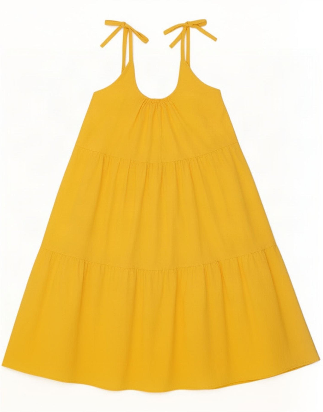 Rochie de soare vintage pentru femei UK 12 Galben mediu