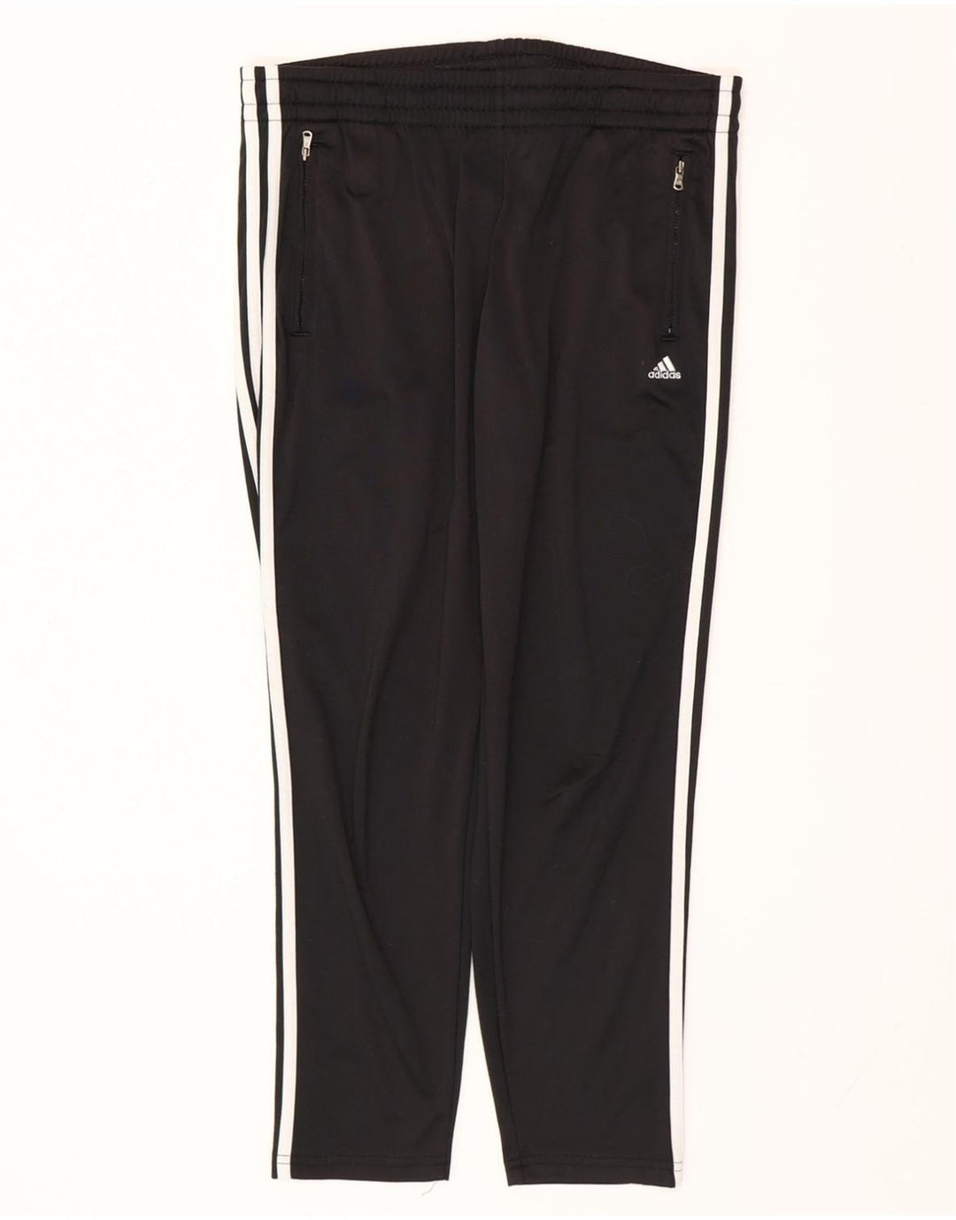 Pantaloni de trening Climalite pentru femei ADIDAS UK 12 Poliester mediu negru