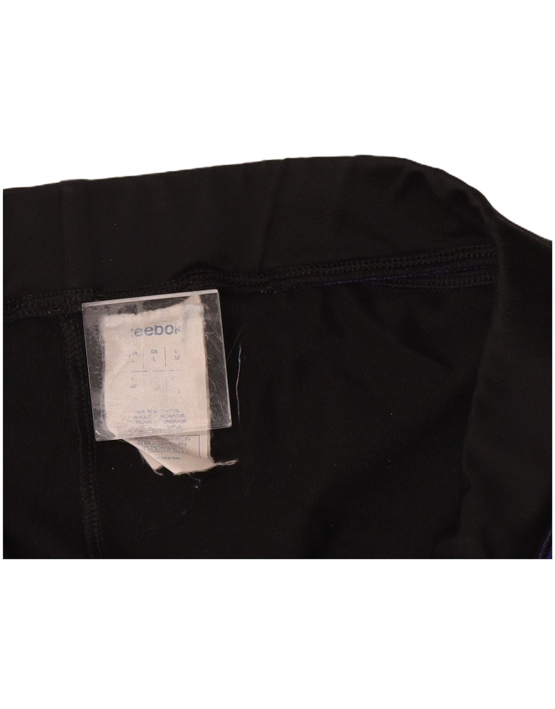 Pantaloni de trening REEBOK pentru femei UK 14 Poliester negru mare