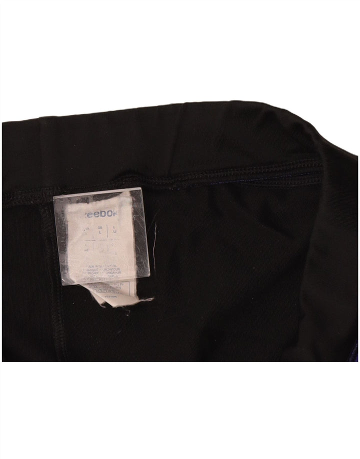 Pantaloni de trening REEBOK pentru femei UK 14 Poliester negru mare