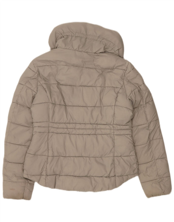 Jachetă căptușită pentru femei GUESS UK 16, mare, bej, poliester
