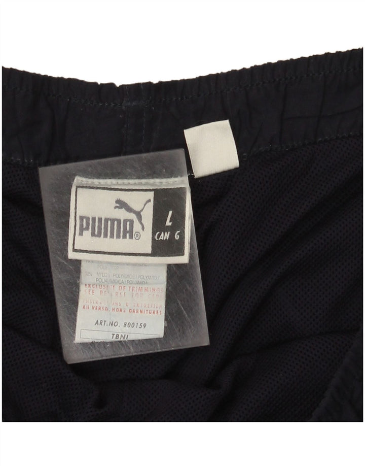 Pantaloni de trening Puma pentru femei UK 16, mari, bleumarin, poliester
