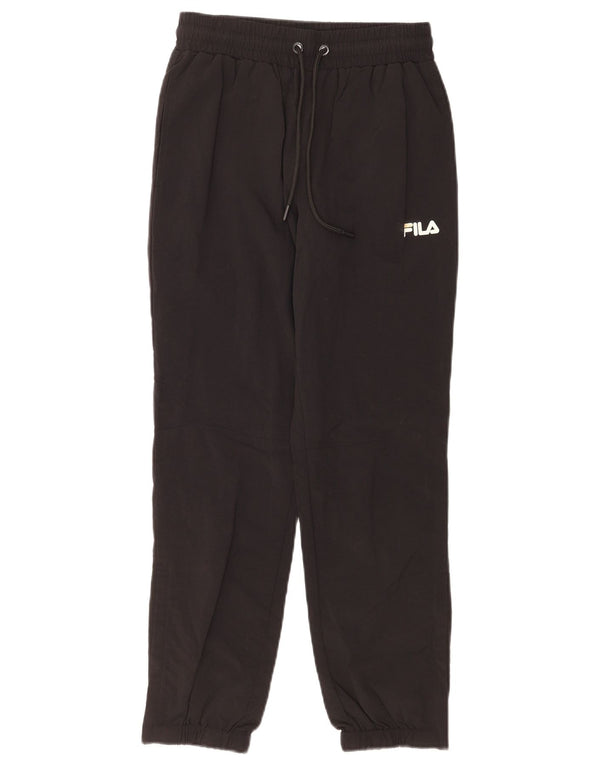 Pantaloni de trening Fila pentru femei Joggeri UK 6 XS Nylon negru