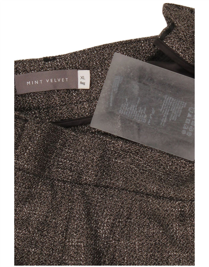 MINT VELVET Pantaloni cargo cu fixare pentru femei XL W36 L30 poliester cu pete gri