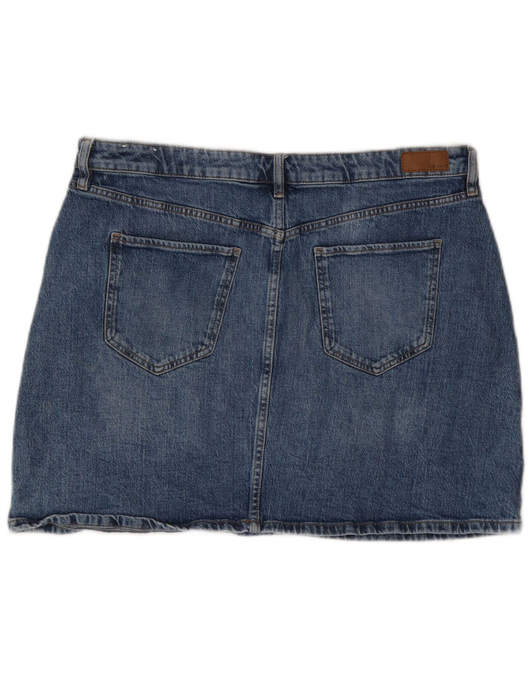 Fusta de blugi pentru femei Fat Face UK 16 mare W38 bumbac albastru