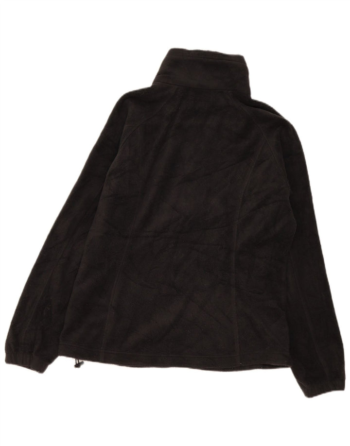 Jachetă fleece Columbia pentru femei UK 40, mare, negru, poliester