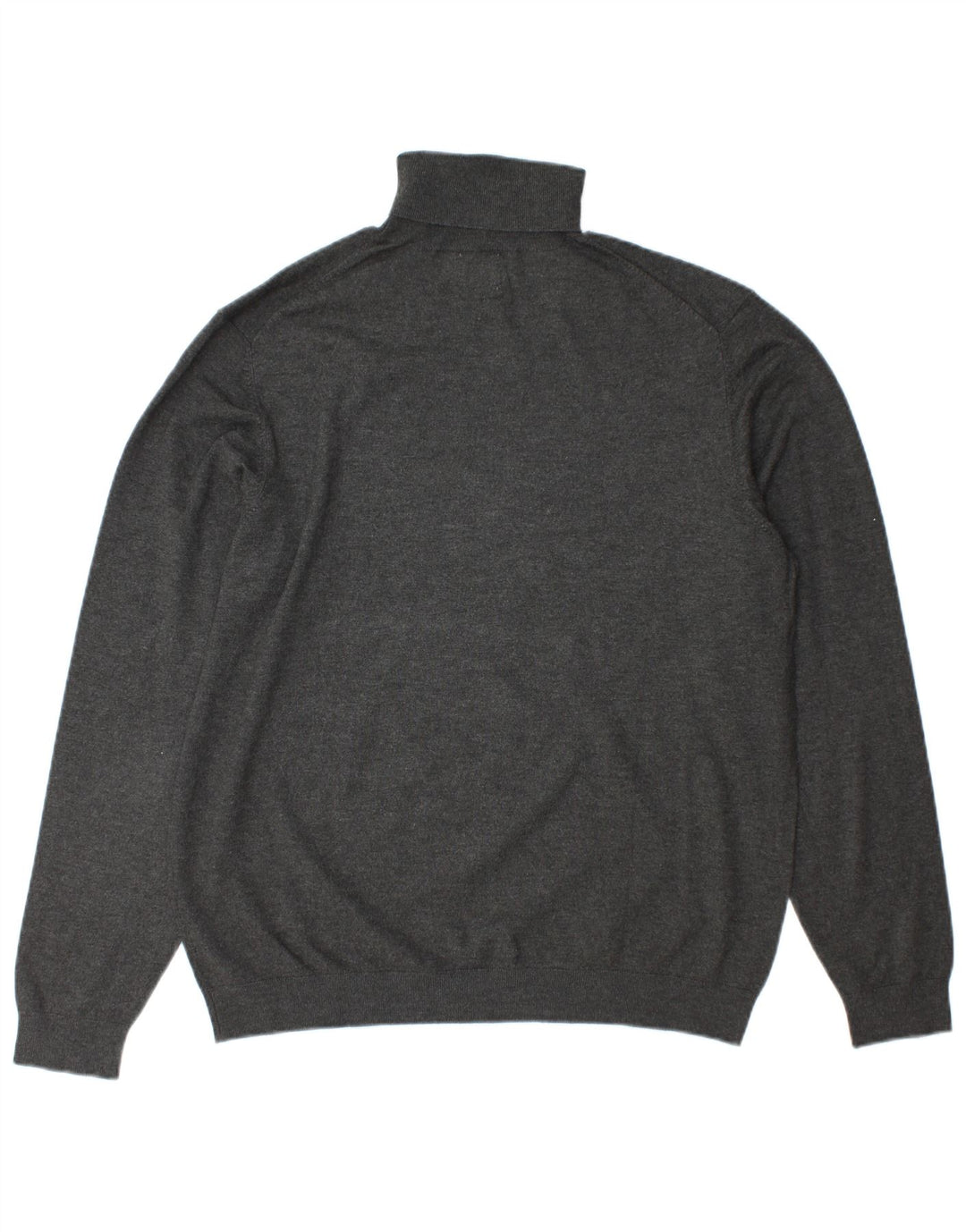 Pulover pentru bărbați Zara, cu gât rulat, XL, gri