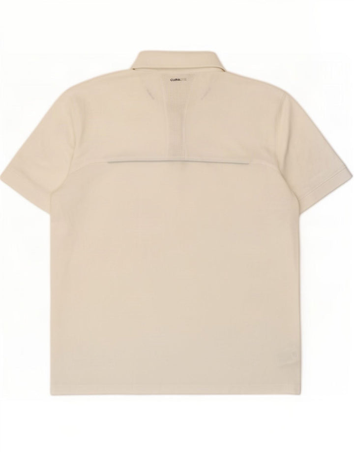 Tricou polo Adidas Climalite pentru bărbați 2XL, poliester alb