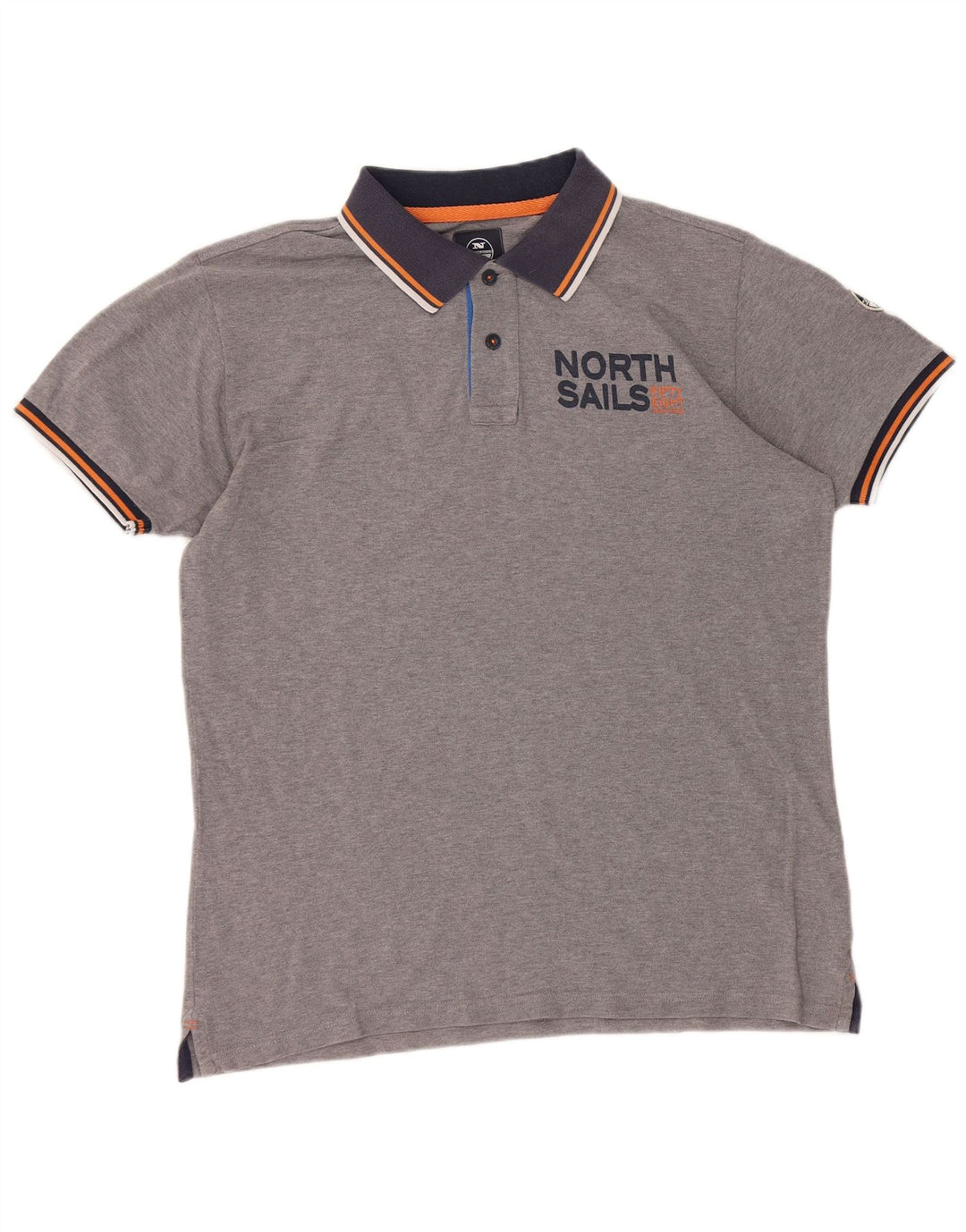 Cămașă polo cu grafică North Sails XL bumbac gri