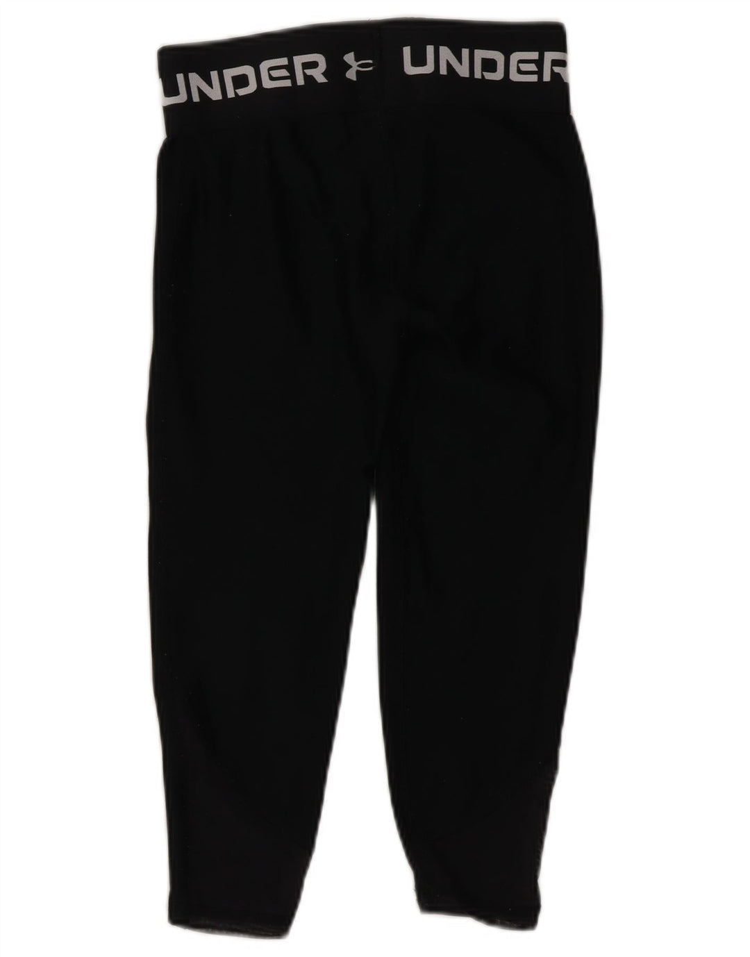 Under Armour Girls Graphic Capri Leggings 7-8 Ani Mici Poliester Negru