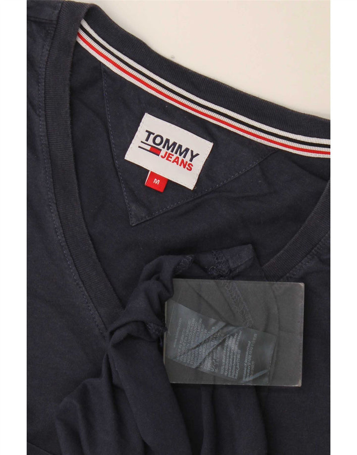 Tricou pentru bărbați Tommy Hilfiger Top mediu din bumbac bleumarin