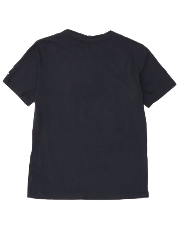 Tricou grafic Champion pentru băieți Top 15-16 ani 2XL bumbac bleumarin
