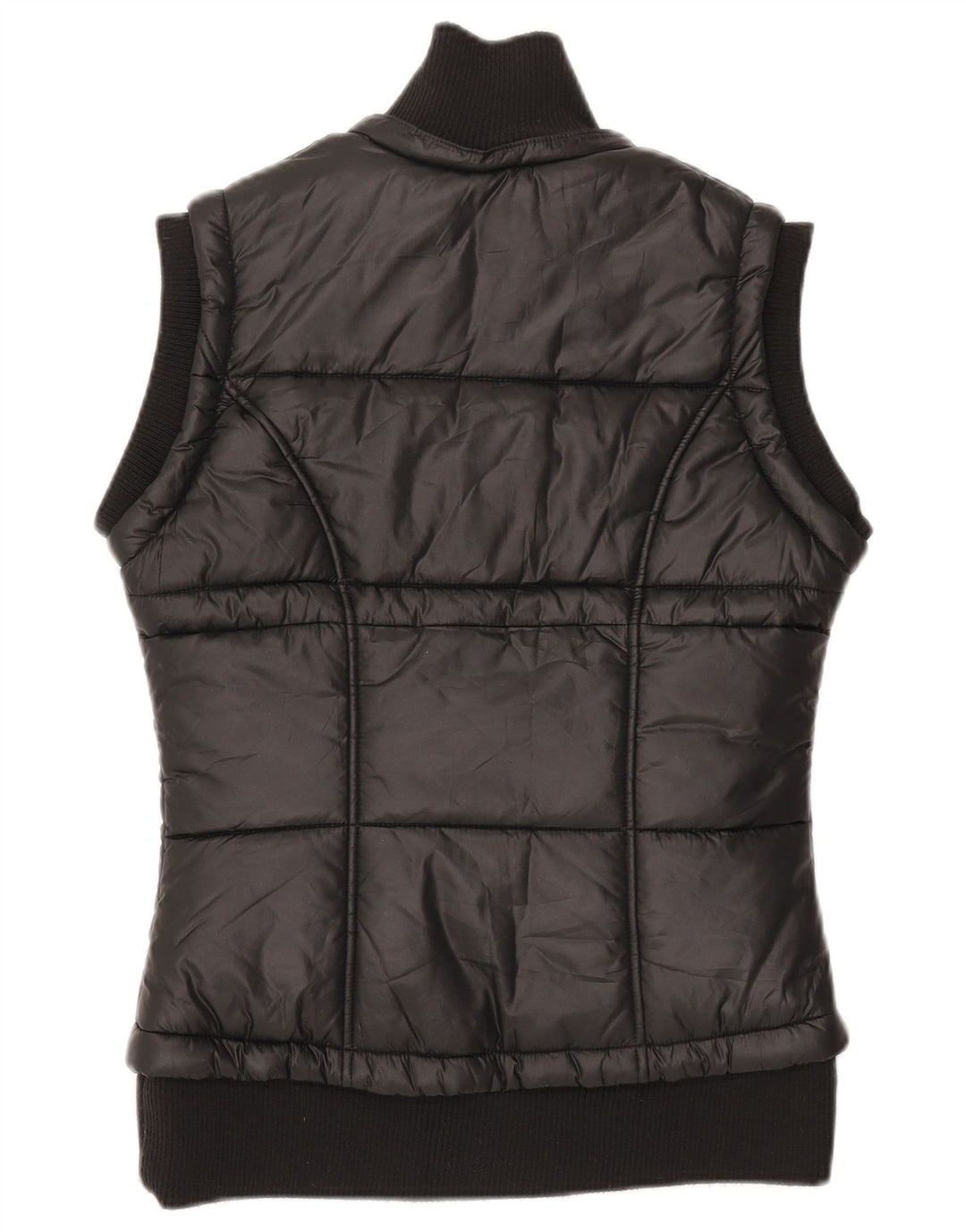 Gilet căptușit pentru femei ADIDAS IT 42 Poliester mediu negru