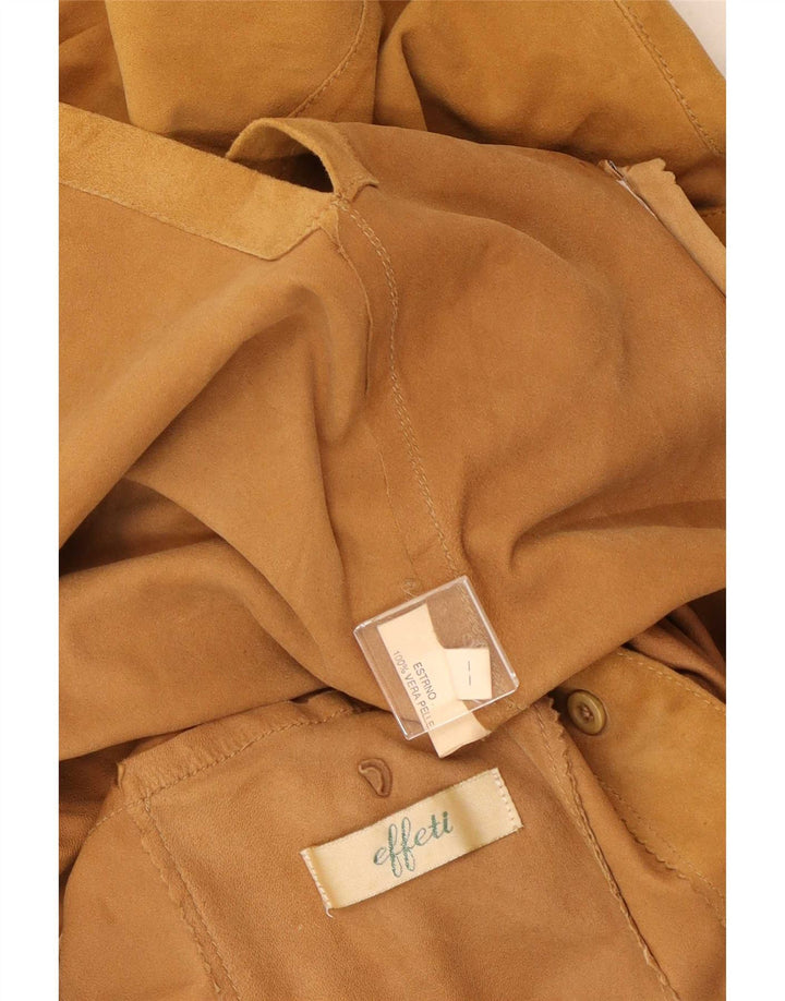 Geaca de piele intoarsa pentru femei Effeti IT 48 XL Bej