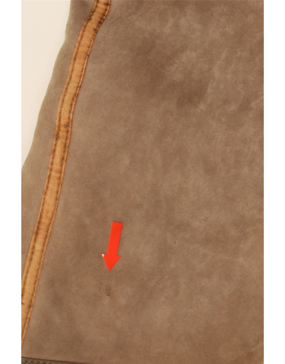 Palton pentru femei VINTAGE din shearling UK 16 mare maro