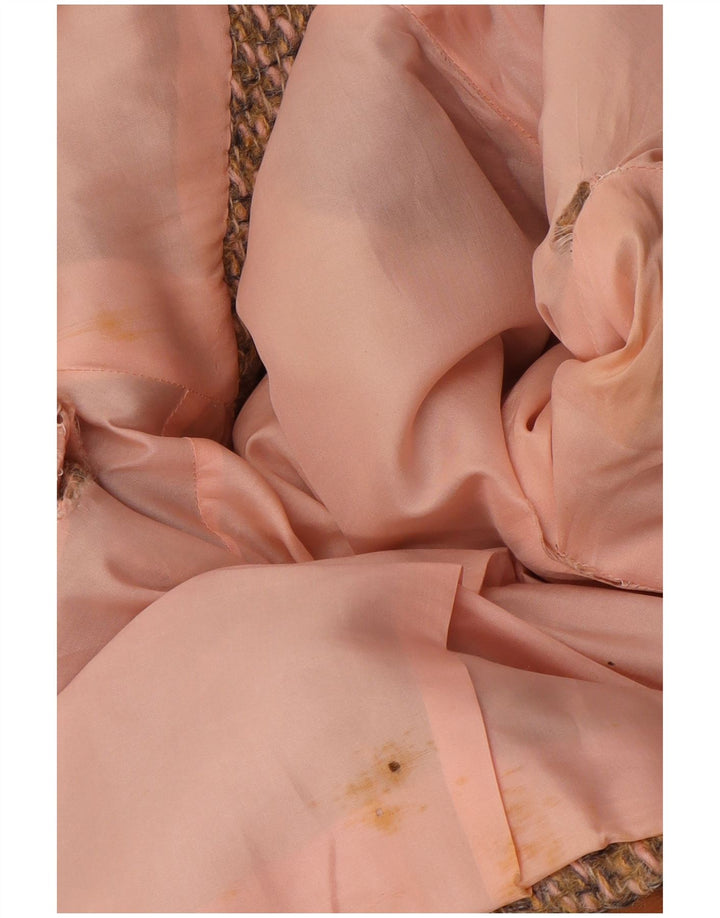 Blazer Vintage pentru femei cu 4 nasturi, UK 16, maro mare