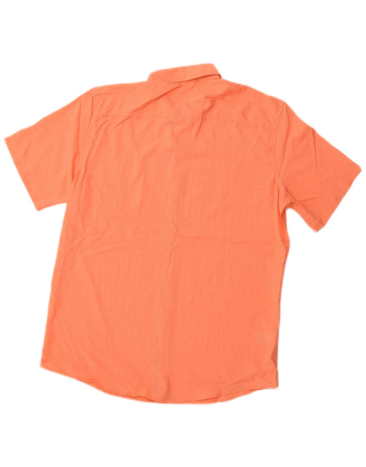 Cămașă cu mânecă scurtă pentru bărbați EDDIE BAUER, cu mânecă scurtă, mare, portocaliu