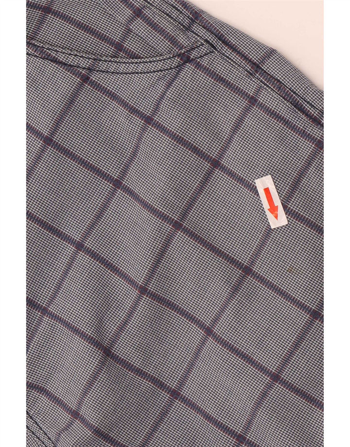 Pantaloni scurți chino pentru bărbați Woolrich W32 Medium Blue Check