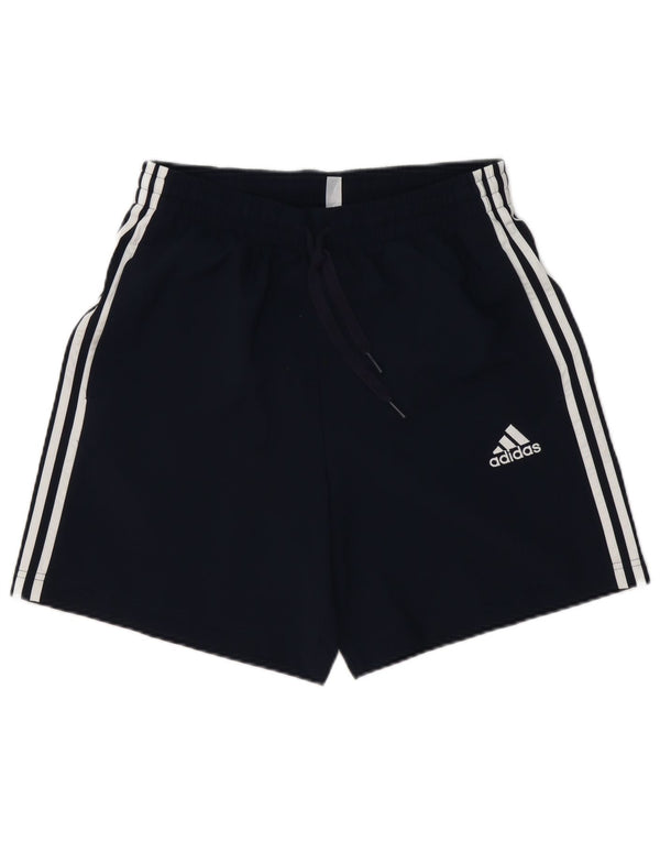Pantaloni scurți sport Adidas pentru bărbați, poliester mediu bleumarin