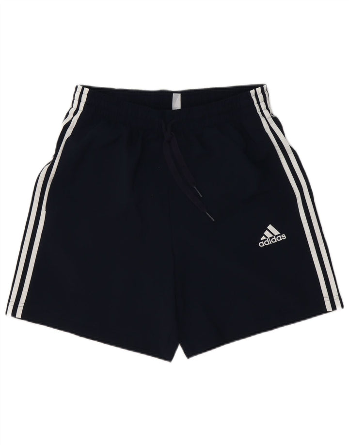 Pantaloni scurți sport Adidas pentru bărbați, poliester mediu bleumarin