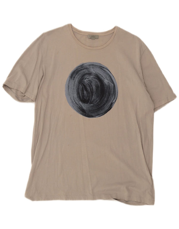 Tricou grafic Cos pentru bărbați Top XL bumbac gri