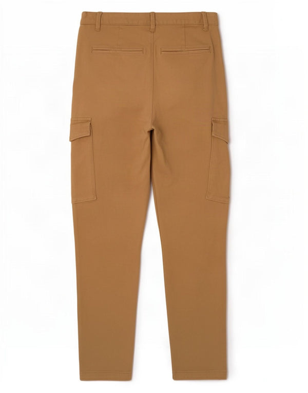 Pantaloni cargo slim pentru bărbați Zara EU 38 Mici L30 L27 Bej Bumbac