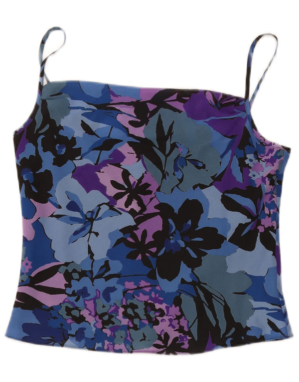 St. Bernard Crop Cami Top pentru femei UK 12 Medium Multicolor Floral