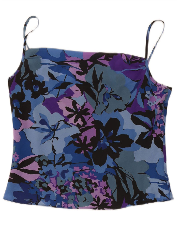 St. Bernard Crop Cami Top pentru femei UK 12 Medium Multicolor Floral