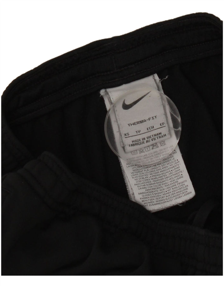 Pantaloni de trening Nike Therma-Fit pentru bărbați XS poliester negru