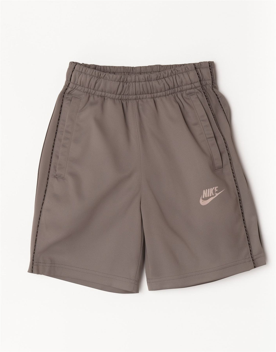 Pantaloni scurți sport Nike pentru băieți 10-11 ani, gri mediu sport